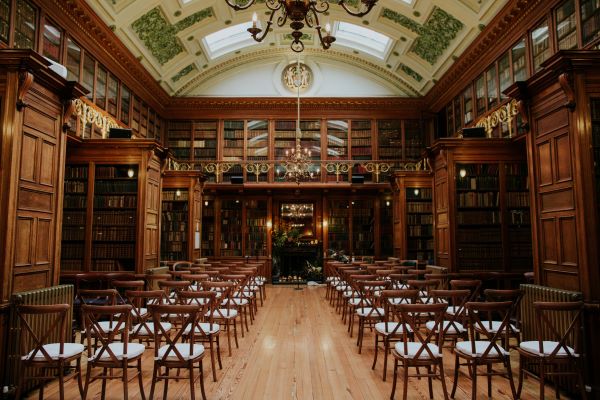 New Library Wedding Ceremony Royal College of Physicians of Edinburgh 