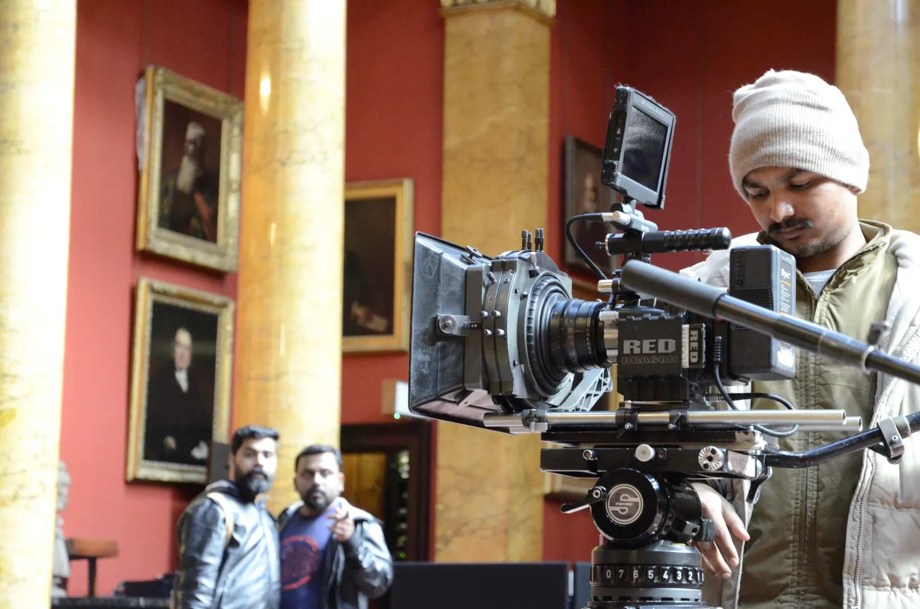 Filming 