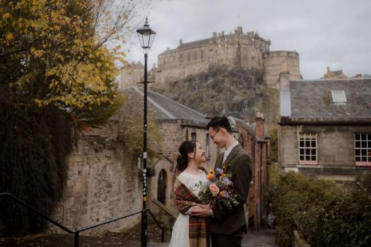 Edinburgh castle edinburgh wedding venue winter packages