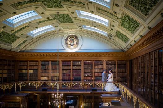 New Library Wedding Royal college of Physicians of Edinburgh 